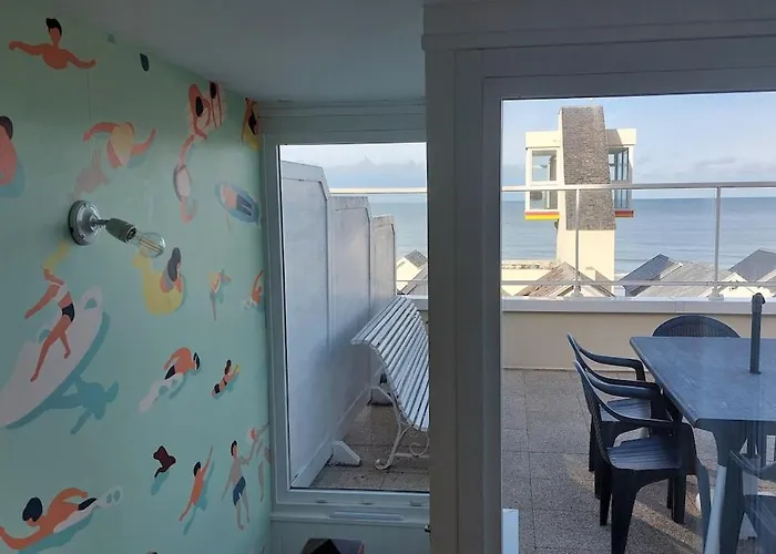 La Terrasse, Duplex Front De Apartamento Carolles